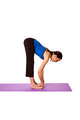 Image showing Woman in Yoga Position