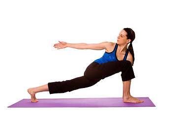 Image showing Woman in Yoga Position