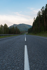 Image showing Beauty road M52 called Chuiskiy trakt