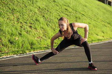 Image showing Modern fitness life