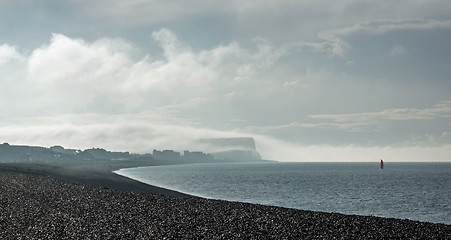 Image showing Seaford Head in Cloud