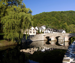 Image showing Esch sur Sure in Luxembourg