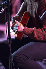 Image showing Guitar Player