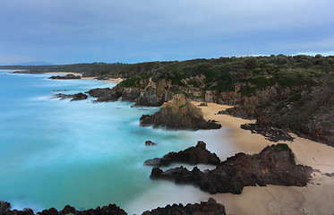 Image showing Views overthe coast  Bingie NSW Australia