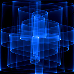 Image showing Abstract 3d background