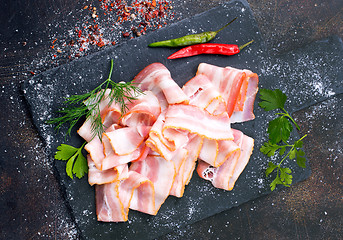 Image showing bacon