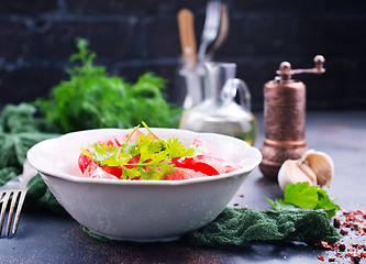 Image showing tomato salad