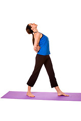 Image showing Woman in Yoga Position