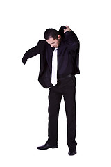 Image showing Businessman Dressing Up