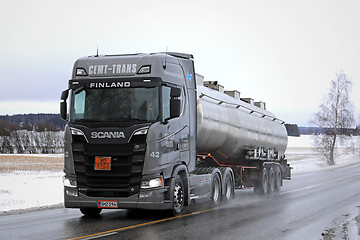 Image showing Next Generation Scania S Tanker in ADR Haul