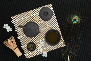 Image showing Japanese Sencha Tea Ceremony