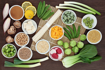 Image showing Macrobiotic Health Food  