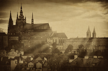 Image showing Old Photo Of Prague 