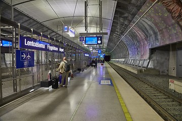 Image showing Herlsinki Airport Train Station