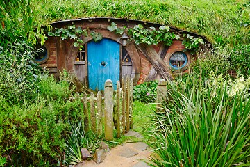 Image showing Hobbiton Movie Set