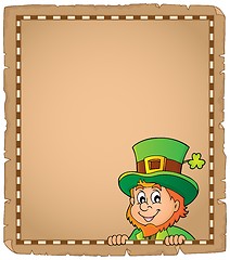 Image showing Lurking leprechaun topic parchment 1