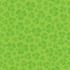 Image showing Three leaf clover seamless background 5