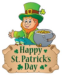 Image showing Happy St Patricks Day theme 5