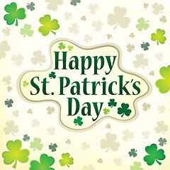 Image showing Happy St Patricks Day theme 3