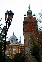 Image showing old street of Budapest