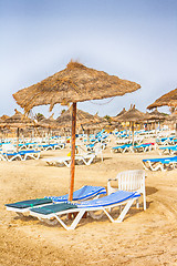 Image showing sunny tunisian beach