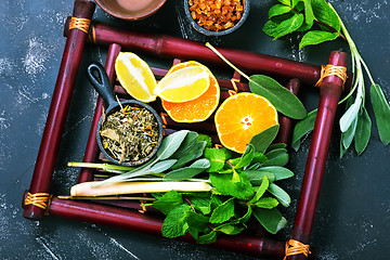 Image showing herbal tea