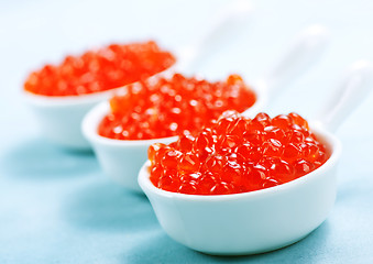 Image showing salmon caviar