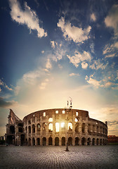 Image showing Ancient Roman Colosseum