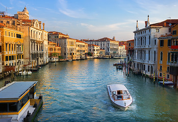 Image showing Grand Canal at dawn