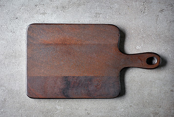 Image showing wooden cutting board