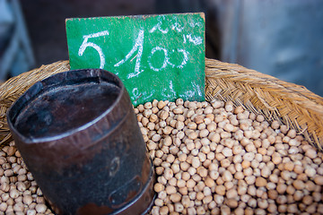 Image showing Dried Chick Peas