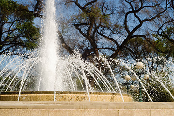 Image showing Close-up Water Fountain