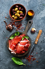 Image showing smoked parma ham