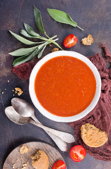 Image showing tomato soup