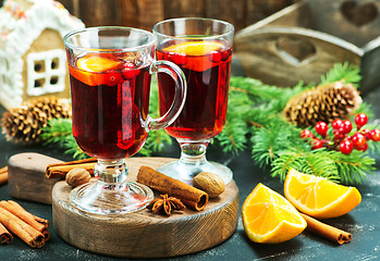 Image showing christmas drink