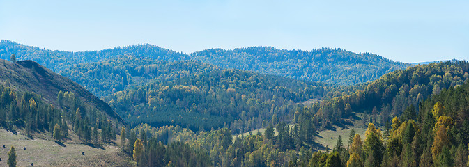 Image showing Beauty day in the mountains