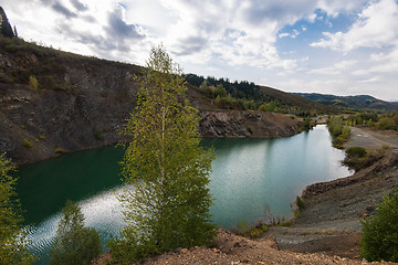 Image showing Blue lake in Altai