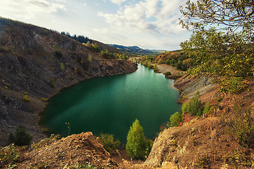 Image showing Blue lake in Altai