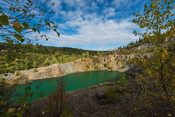 Image showing Blue lake in Altai