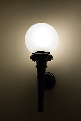 Image showing Old Wall Light