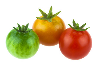 Image showing Cherry tomatoes