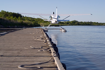 Image showing Docked Plane