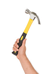 Image showing Hand with hammer