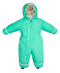 Image showing Childrens snowsuit fall