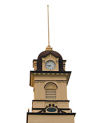 Image showing Isolated Clock Tower