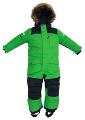 Image showing Childrens snowsuit fall