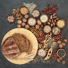 Image showing Healthy High Fiber Food