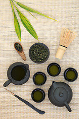 Image showing Japanese Sencha Tea