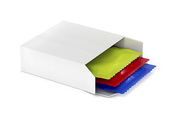 Image showing Box with condoms