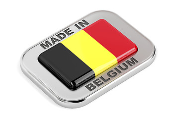 Image showing Made in Belgium badge